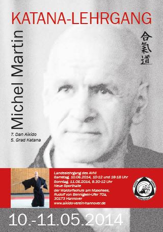 Plakat : Landeslehrgang mit Michel Martin